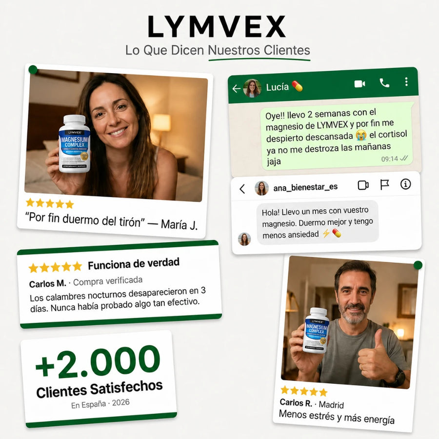 Lymvex Magnesium™ | Menos Tensión, Más Energía Real · 60 Capsulas 8