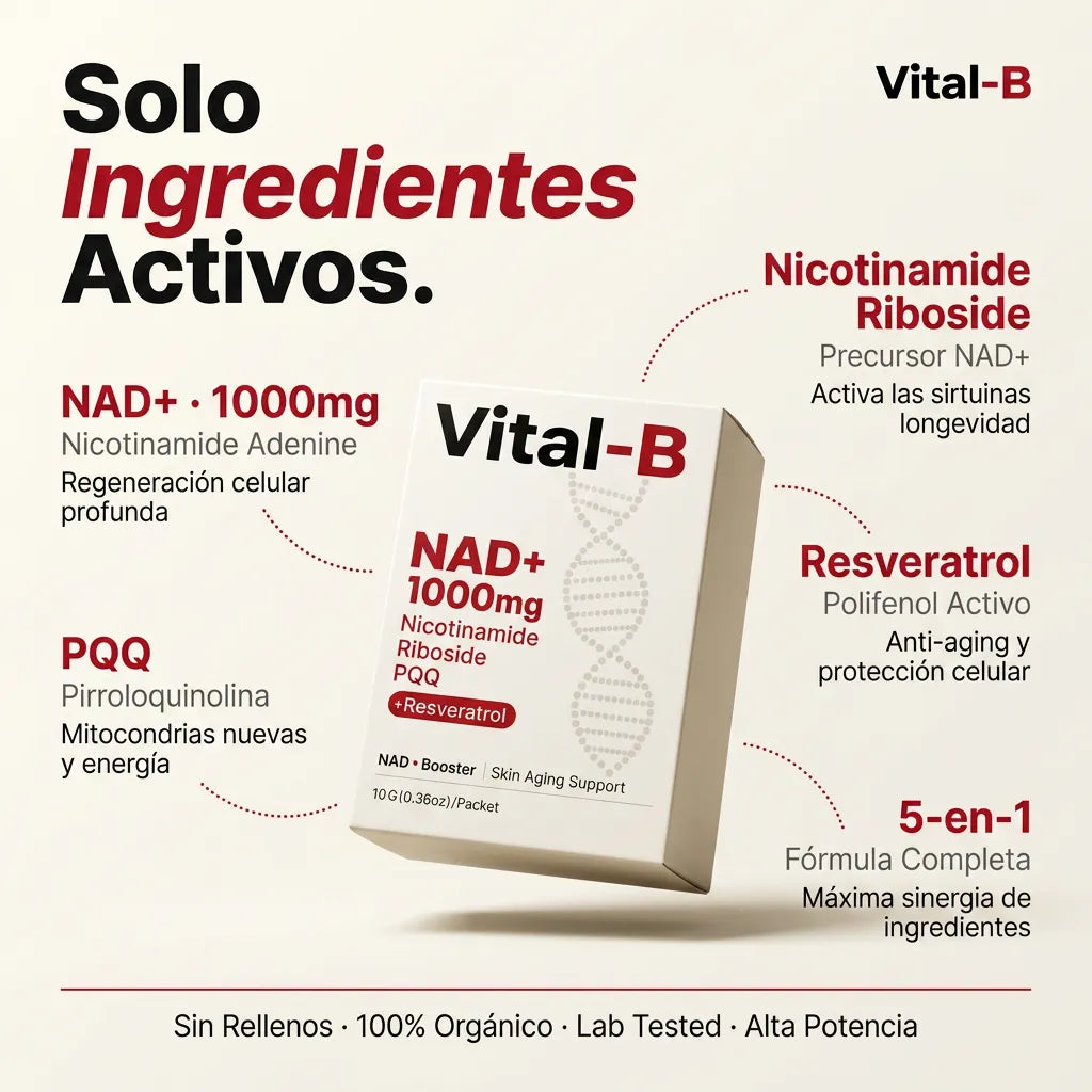 Lymvex NAD+™ | Rejuvenece en 30 días