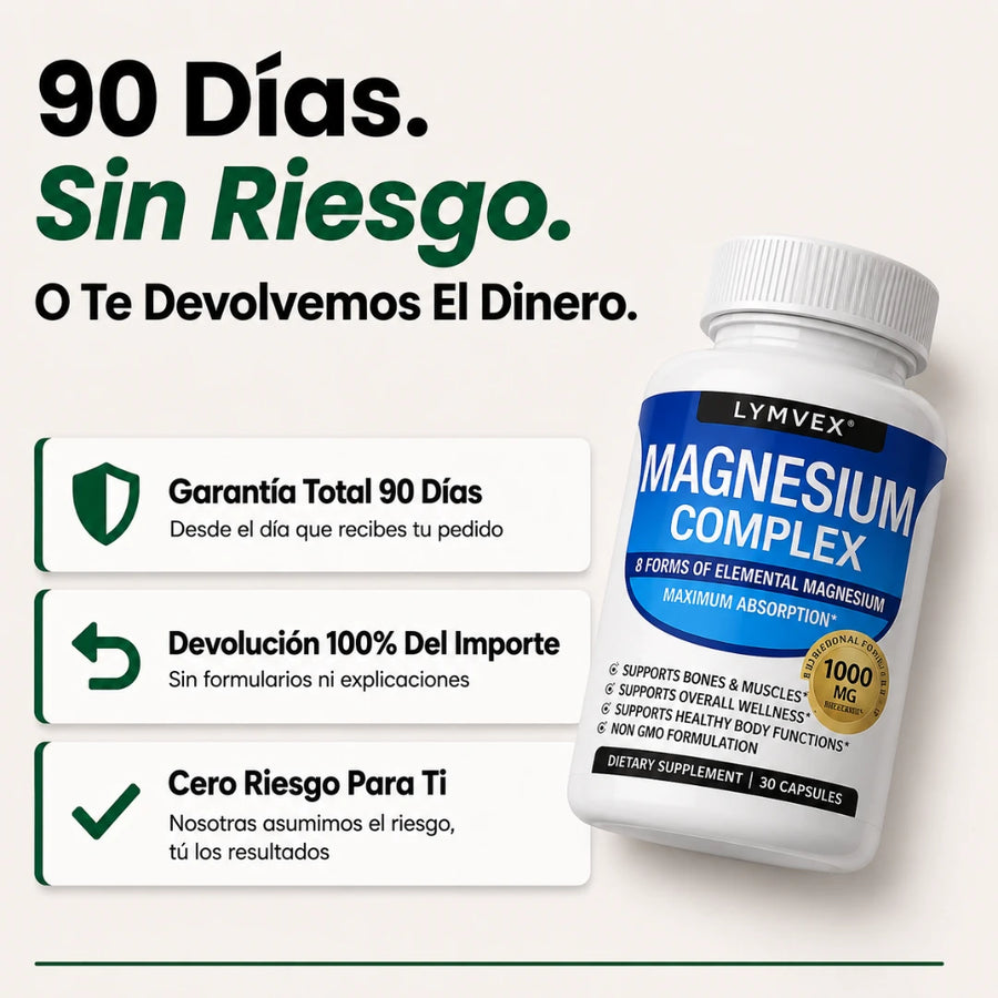 Lymvex Magnesium™ | Menos Tensión, Más Energía Real  · 60 Capsulas 5