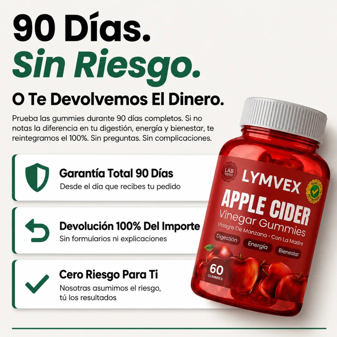 Lymvex Gummies™ Elimina el Hinchazon y ayuda al Adelgazamiento – 60 Unidades