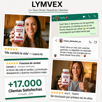 Lymvex Gummies™ Elimina el Hinchazon y ayuda al Adelgazamiento · 60 Capsulas