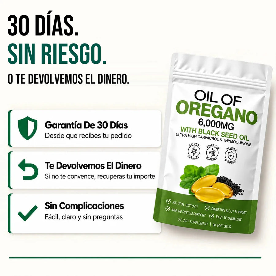 Lymvex Orégano™ - Aceite de Orégano + Semilla Negra 10