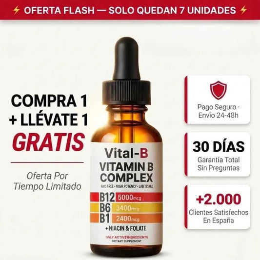 Lymvex Vitamina-B Complex™ | El 5 en 1 Para Devolverte La Libertad